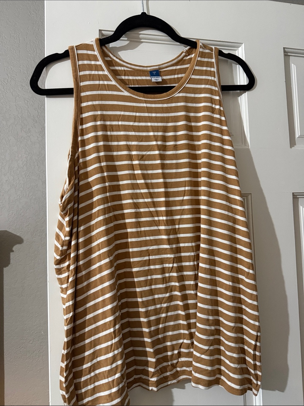 High neck tank top.